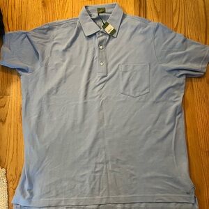 Sid Mashburn Sky Blue Polo Shirt
